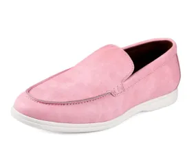 Amali Deniz Pink Slip On Loafers Men’s Vegan
