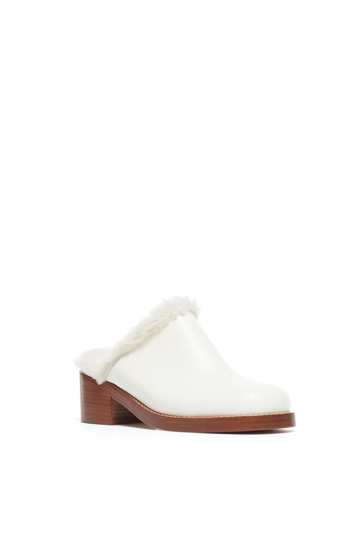 Armin Mules with Wool Fur