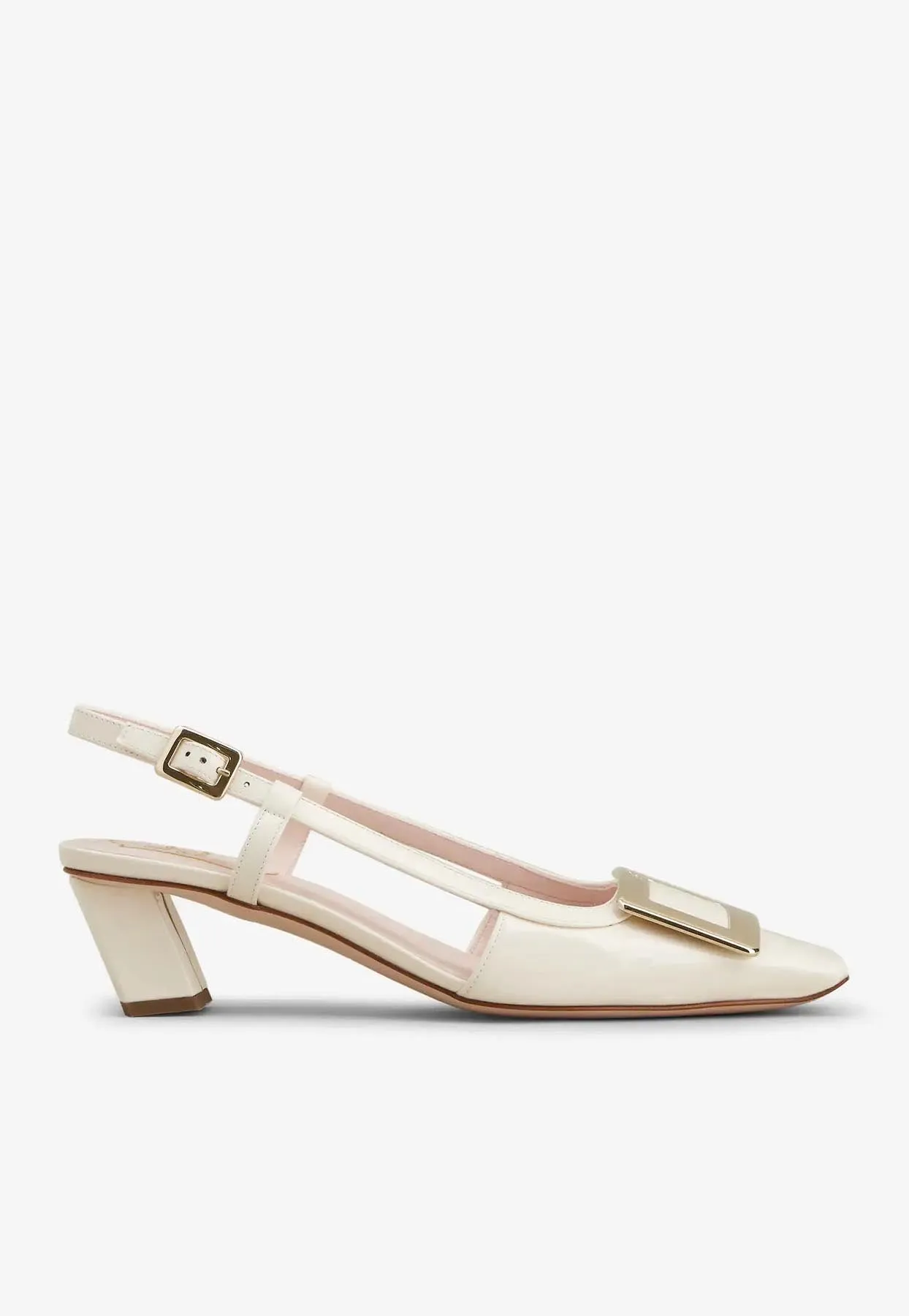 Belle Vivier 45 Slingback Pumps in Patent Leather
