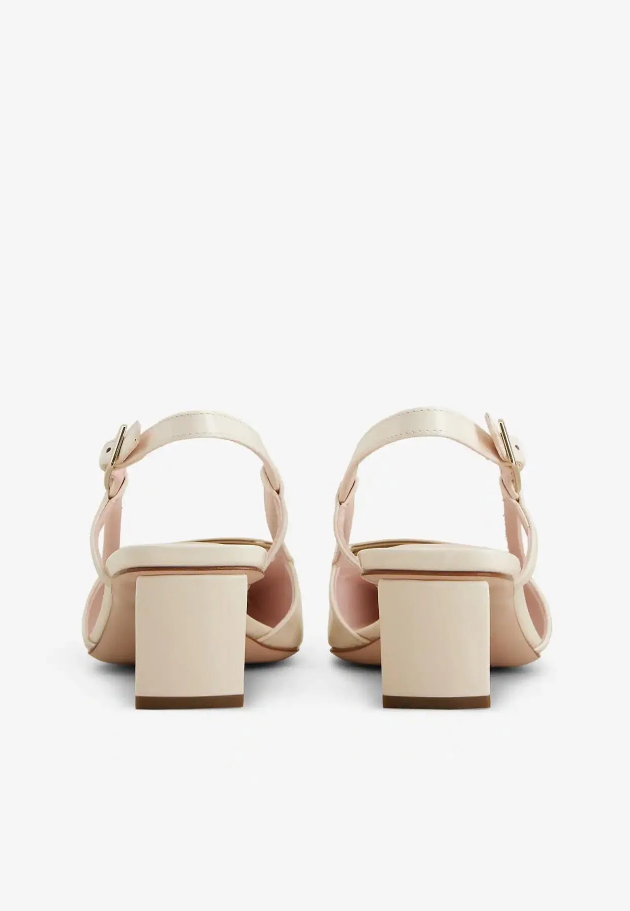 Belle Vivier 45 Slingback Pumps in Patent Leather
