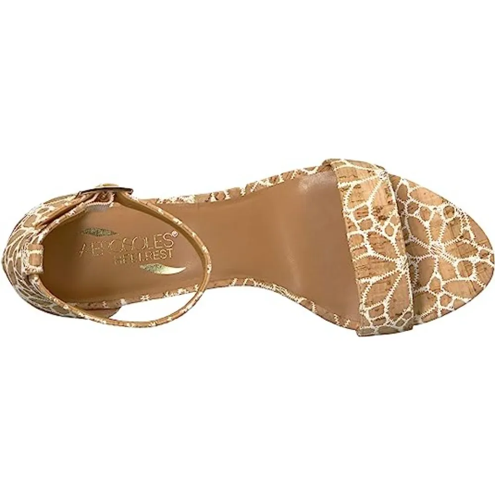 Bird of Paradise Natural Cork Combo Aerosoles Sandals