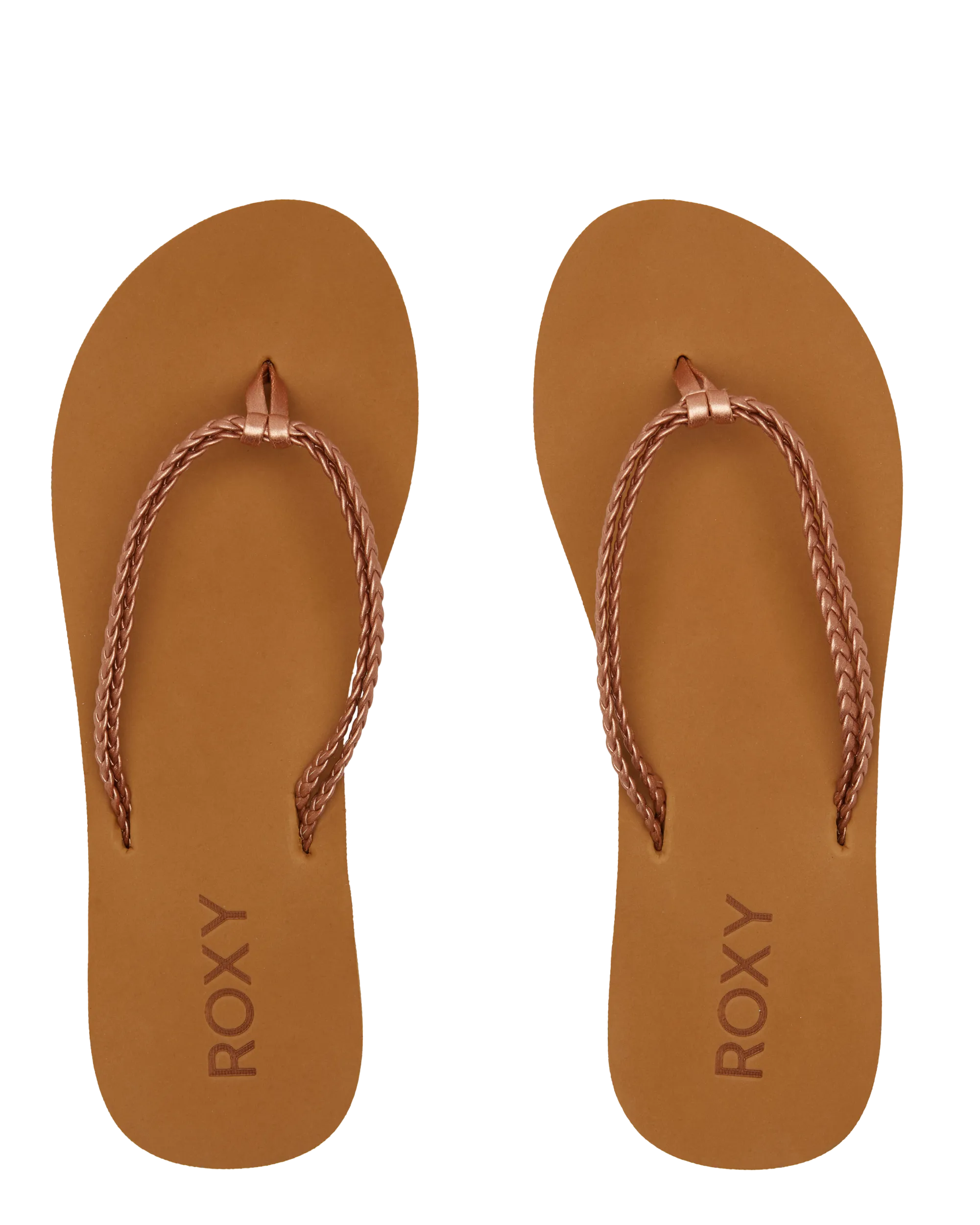 Costas II Flip Flops in Rose Gold