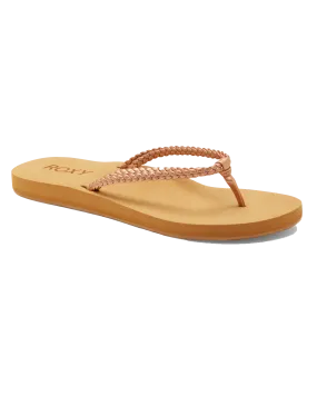 Costas II Flip Flops in Rose Gold