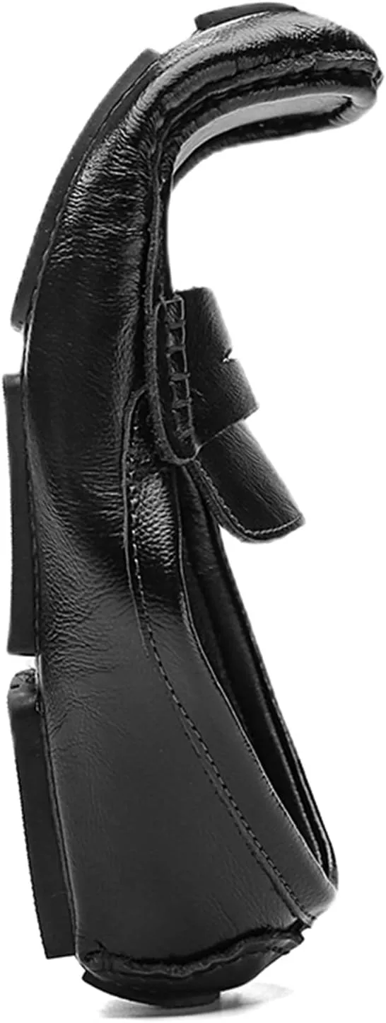 Easy to Put and Remove. Driving Moccasins Loafer Shoes for Men Penny Loafer Genuine Leather Stitching Details Round Toe Flat Heel Flexible Anti-Slip Resistant Casual Slip on for All Occasions