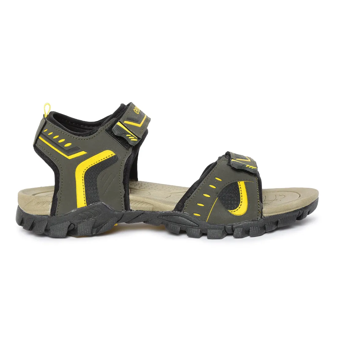 Eeken ESDGO4508S Olive Stylish Lightweight Dailywear Sports Sandals For Men