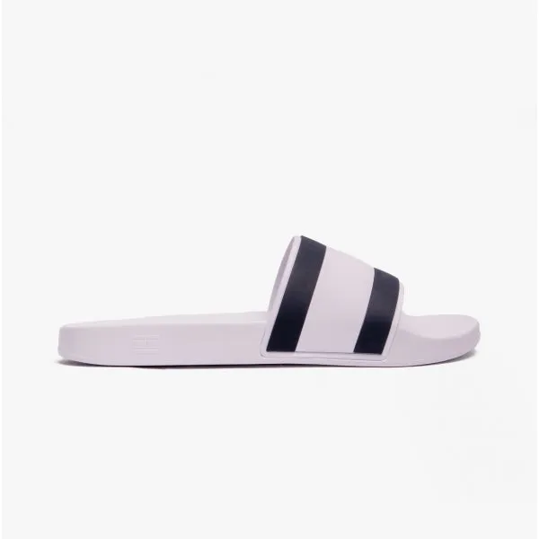 FLAG Mens Poolside Logo Sliders Desert White