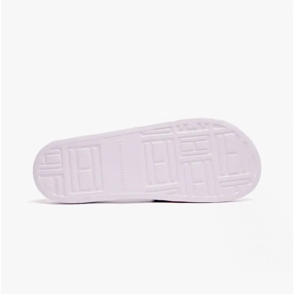 FLAG Mens Poolside Logo Sliders Desert White