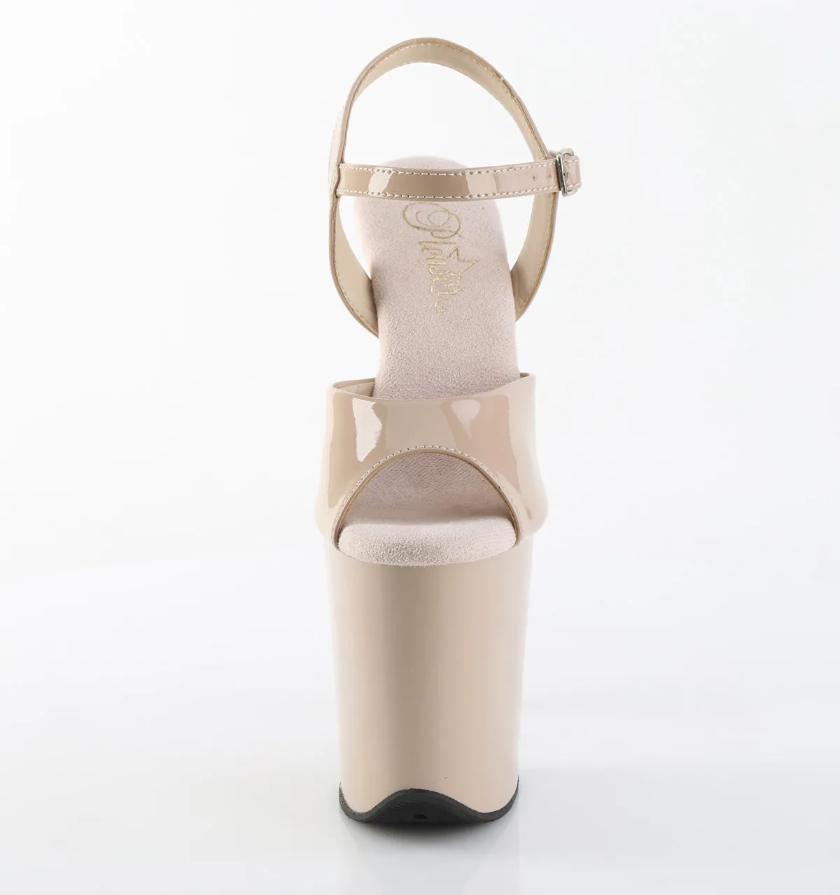 FLAMINGO-809 Nude Platform Sandals