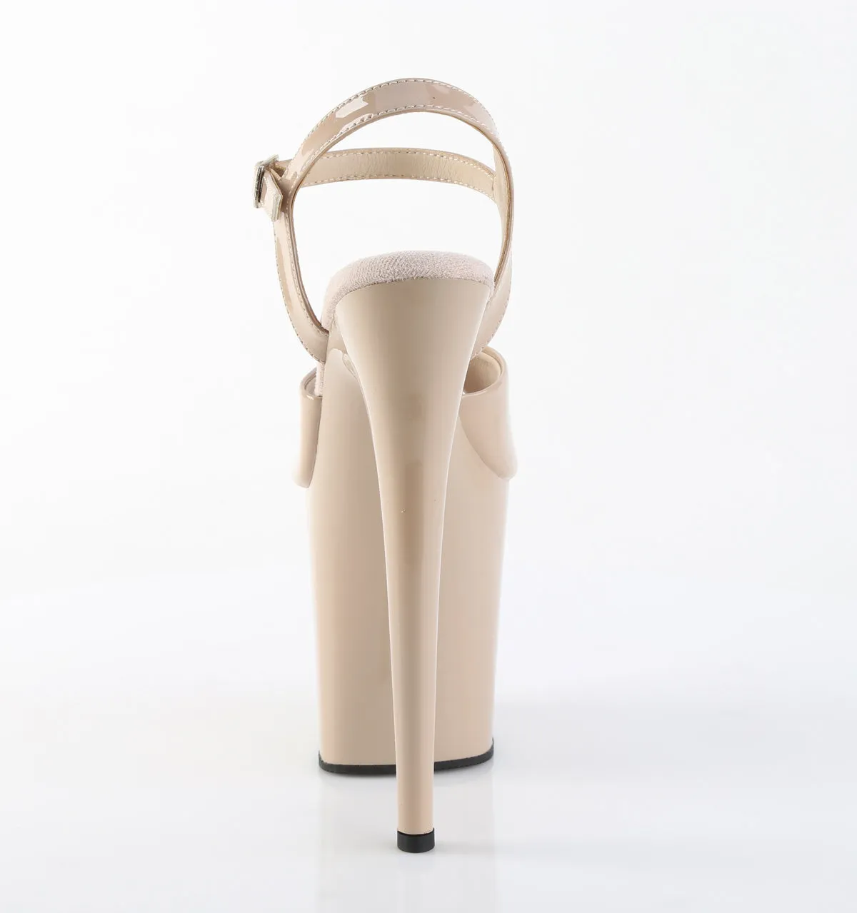 FLAMINGO-809 Nude Platform Sandals