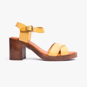 GEORGIA Womens Sandals Yellow
