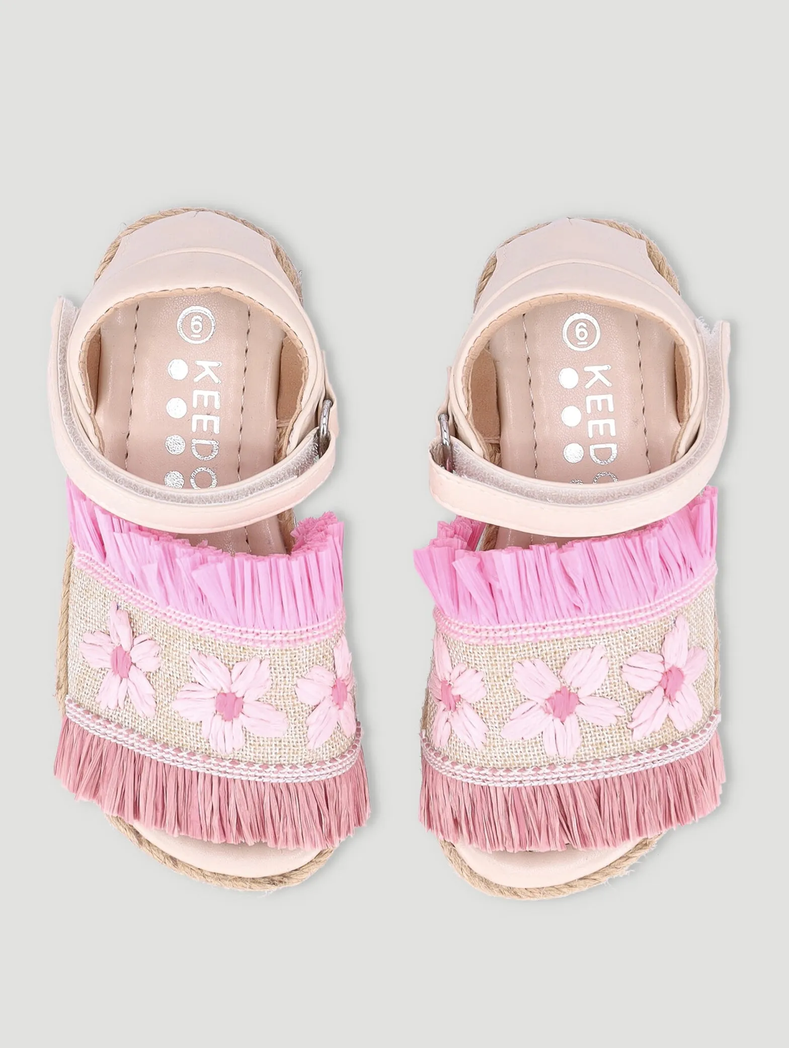 Girls Straw Sandal