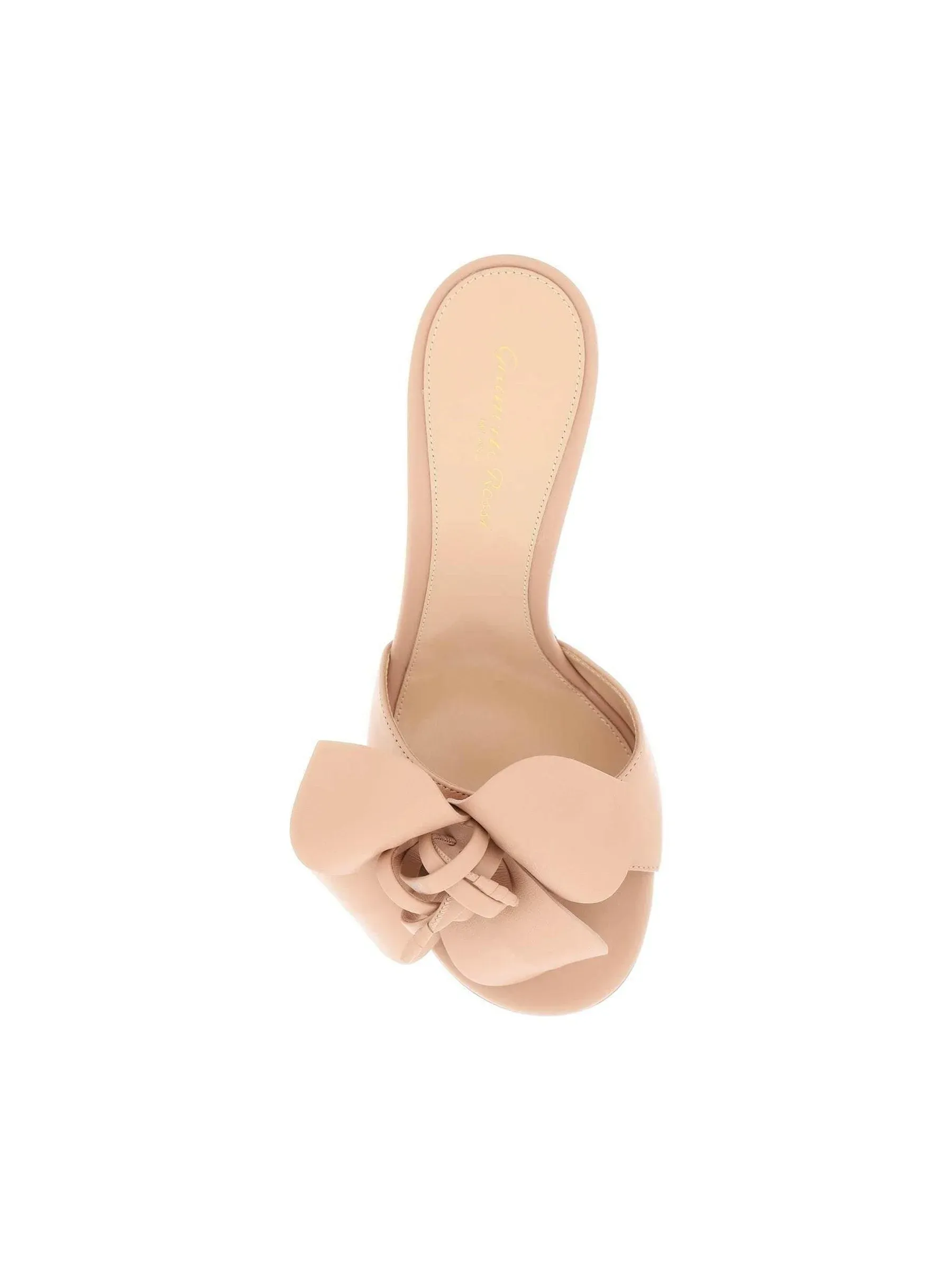 Lucilla Floral Leather Mules
