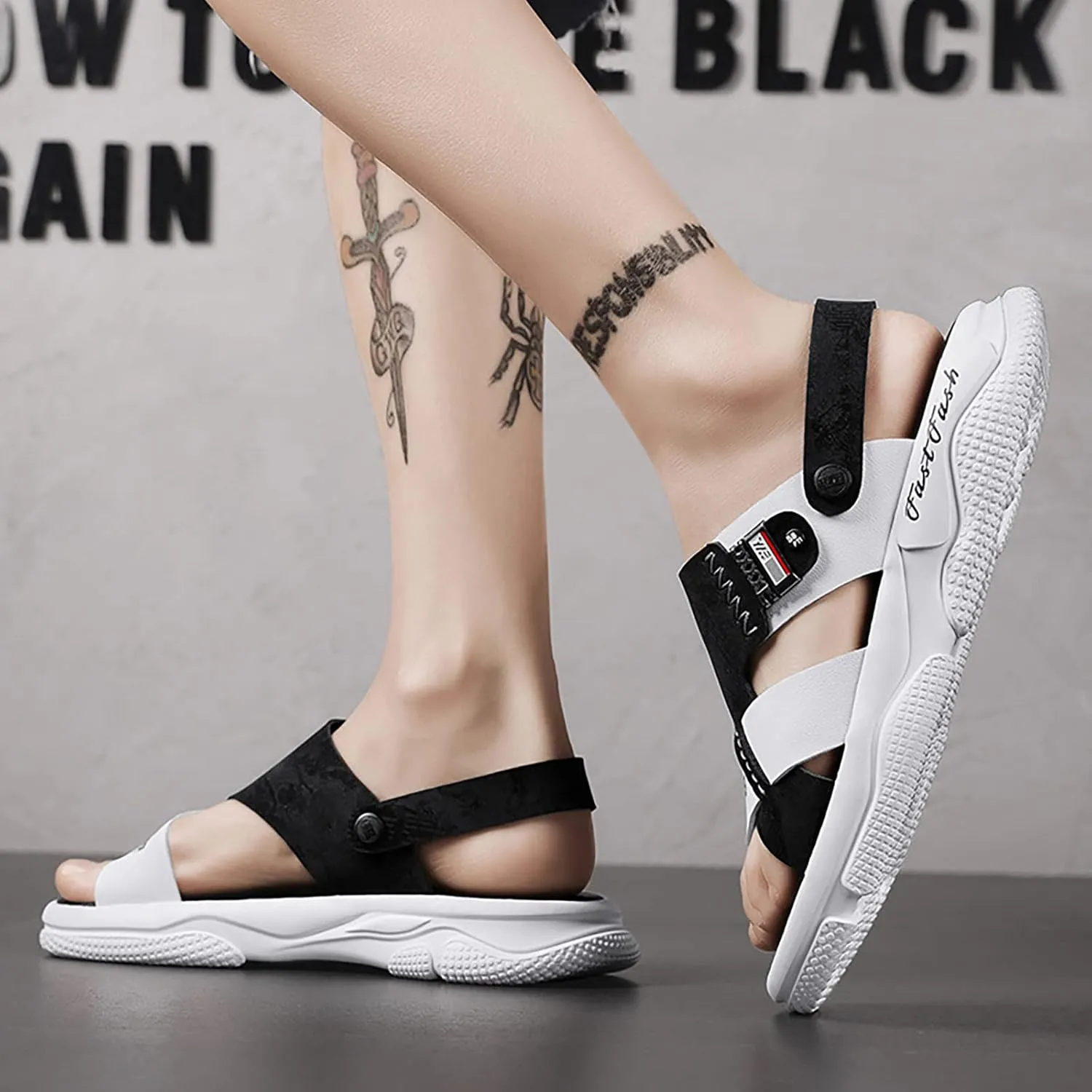 Mens Beach Sandals Sandal Men Mens Sandals Comfortable Casual Beach Breathable for Indoor and Outdoor Sandal