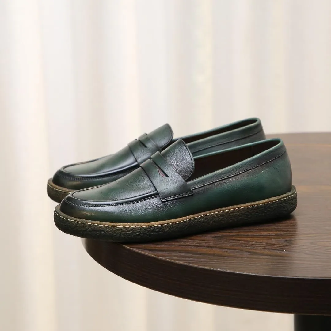 Men's Casual Shoes Comfortable Walking Loafers Slip On Classic Fashion Casual Dress Business Shoes for Work Office Formal Wedding
