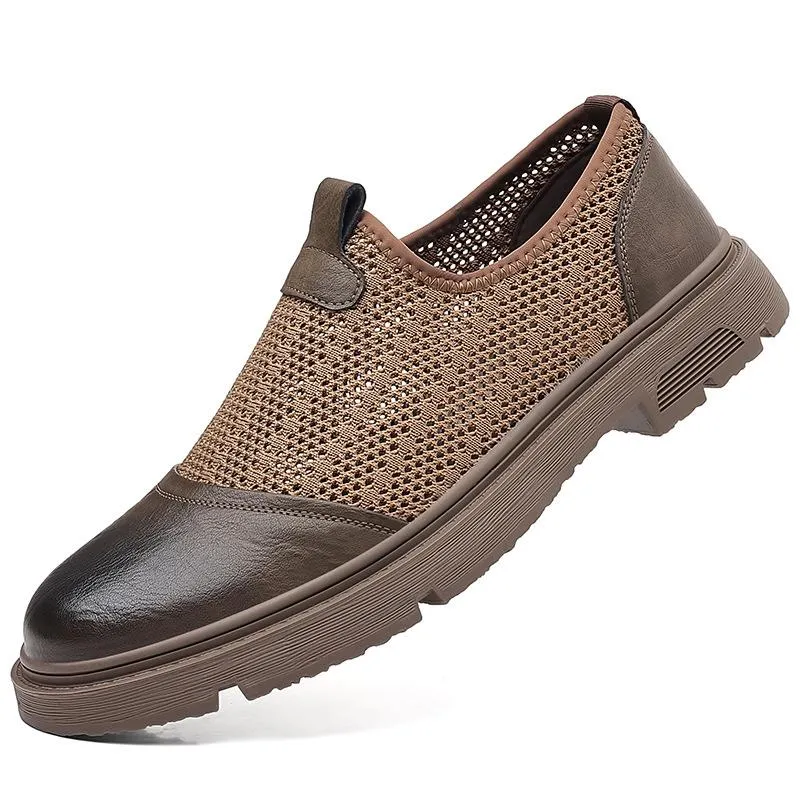 Men's mesh breathable sport hollow sandals