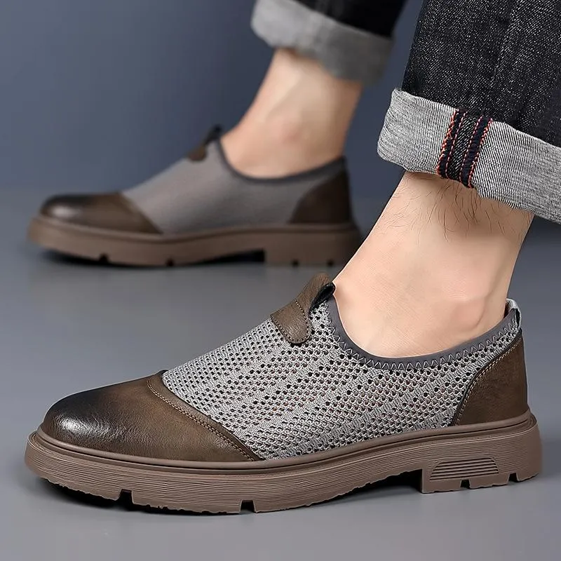 Men's mesh breathable sport hollow sandals