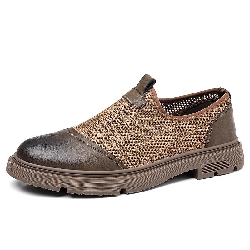 Men's mesh breathable sport hollow sandals