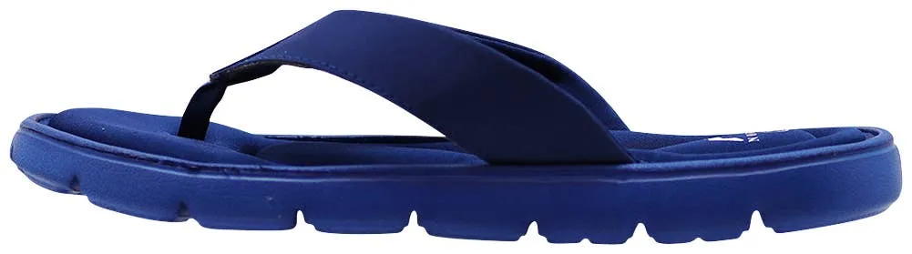 Norty Mens 8-13 Memory Foam Sandal Navy