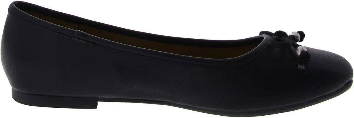 Style & Co. Womens Monaee Faux Leather Slip On Ballet Flats