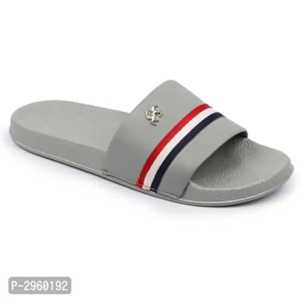 Stylish Creative Grey EVA Sliders Flip-Flops