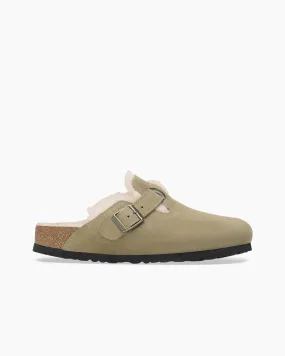 Suede Fuzzy Soft Footbed Clog Mules