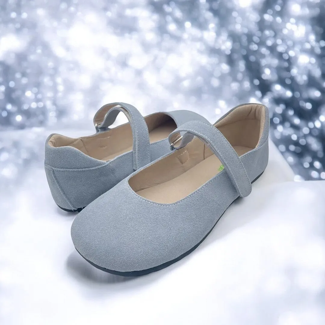 Tipsietoes Barefoot Suede Flats – Designed for Healthy Feet